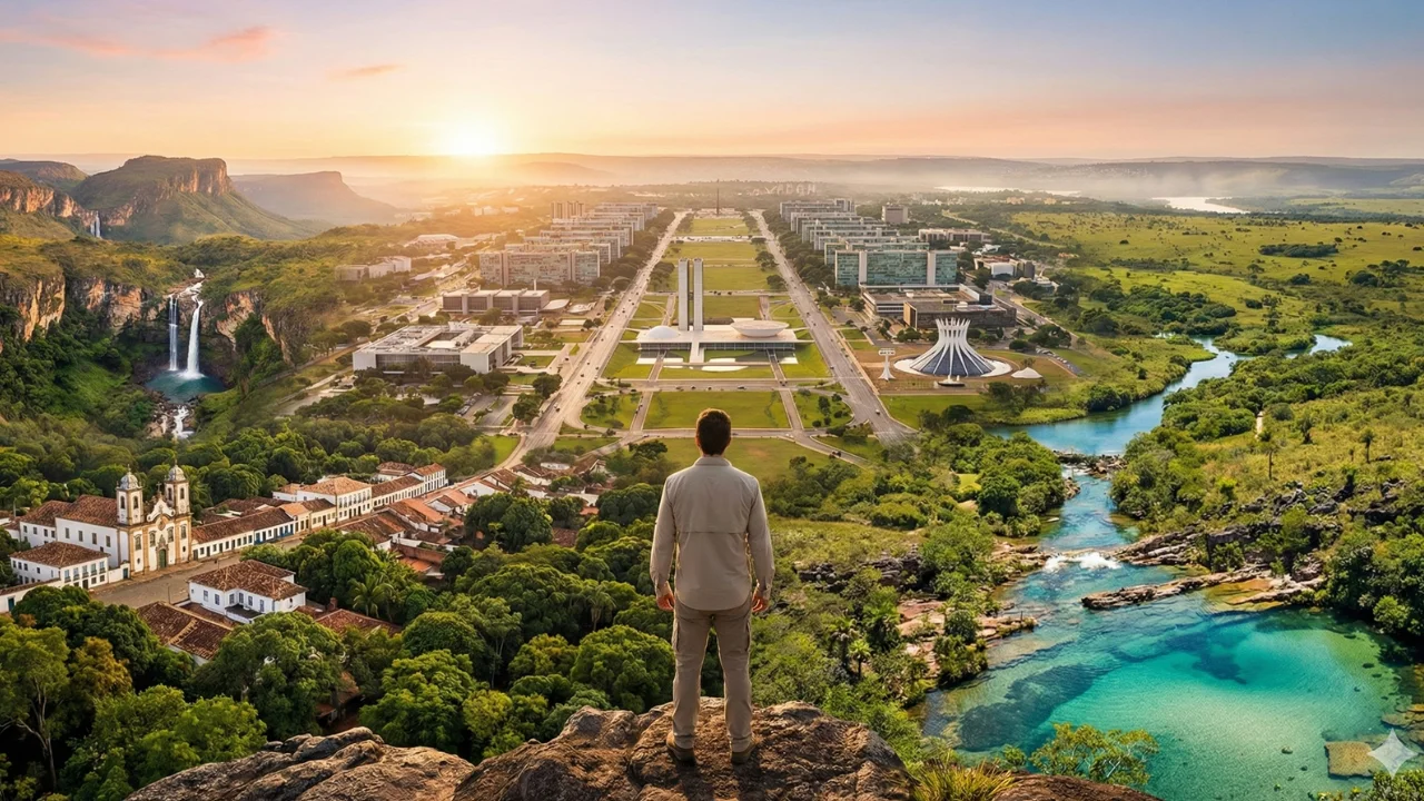🌳🌿 7 LUGARES EM BRASÍLIA PARA FUGIR DO ASFALTO E RESPIRAR AR PURO