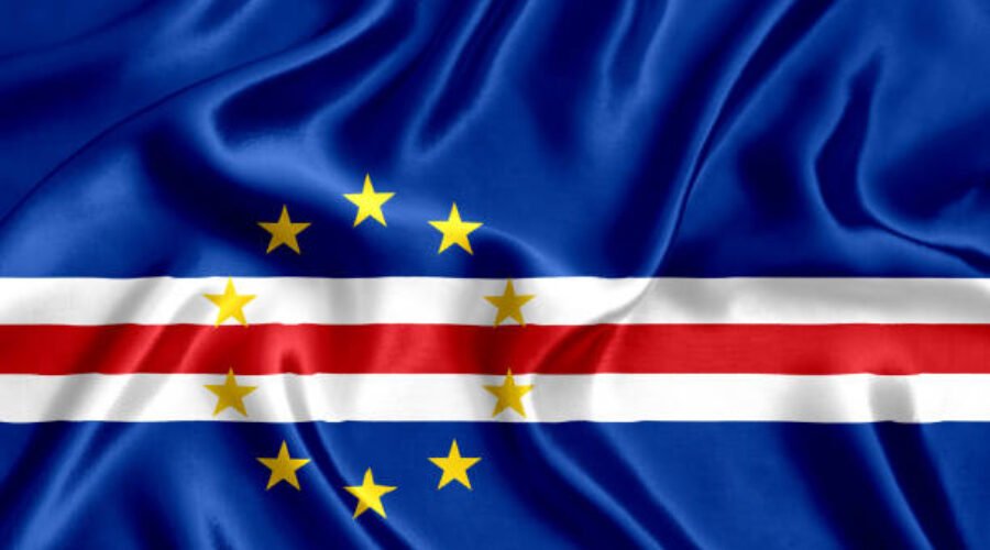 Flag of Cabo Verde.