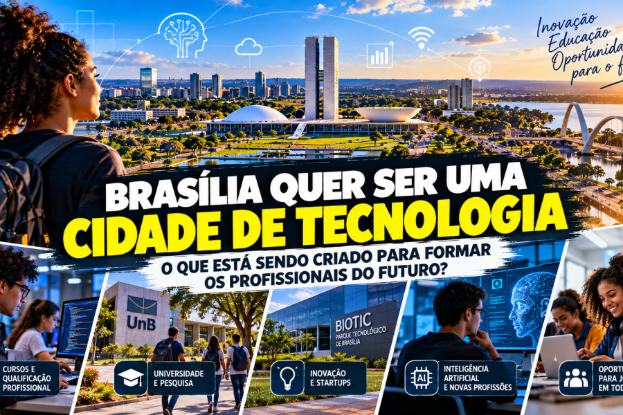 5. 🚀 “BRASÍLIA QUER SER UMA CIDADE DE TECNOLOGIA: O QUE ESTÁ SENDO CRIADO PARA FORMAR OS PROFISSIONAIS DO FUTURO?”