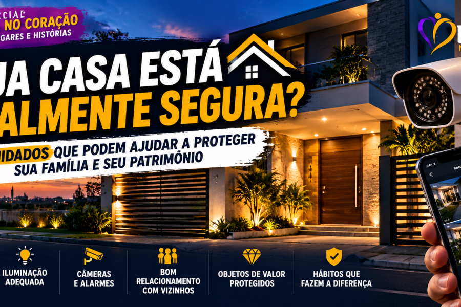 SUA CASA ESTÁ REALMENTE SEGURA? 10 CUIDADOS QUE PODEM AJUDAR A PROTEGER SUA FAMÍLIA E SEU PATRIMÔNIO
