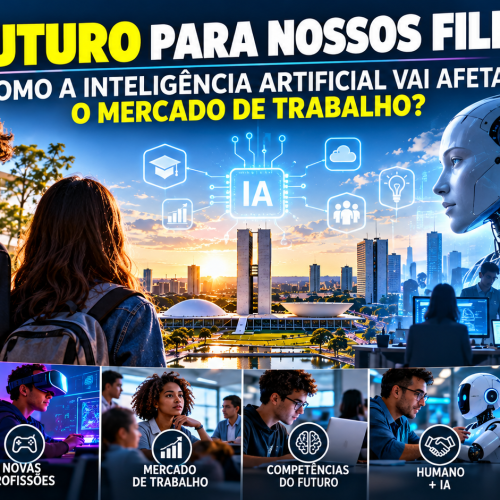 O FUTURO PARA NOSSOS FILHOS, COMO A IA AFETARA O MERCADO DE TRABALHO