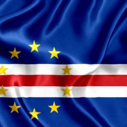 Flag of Cabo Verde.