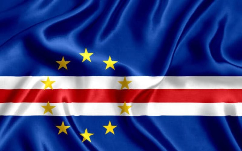 Flag of Cabo Verde.