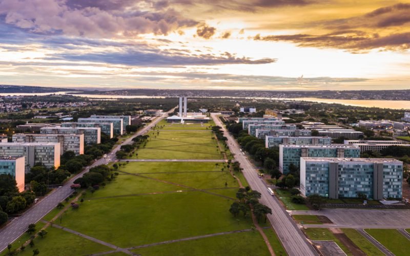 esplanade of ministries in the Federal District, Brasilia, Brazil