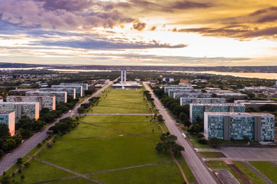 esplanade of ministries in the Federal District, Brasilia, Brazil