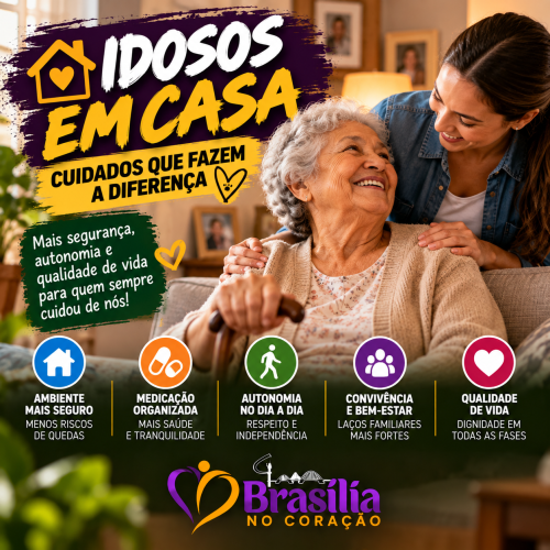 IDOSOS EM CASA: 10 CUIDADOS QUE PODEM FAZER A DIFERENÇA NA SEGURANÇA E NA QUALIDADE DE VIDA