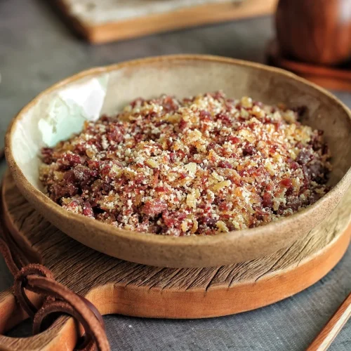 🥩🌾 PAÇOCA DE CARNE SECA: UMA RECEITA FÁCIL, SABOROSA E CHEIA DE BRASIL